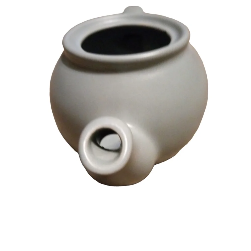 Price & Kensington Periwinkle Charcoal Small Handled TeaPot with Matching Lid